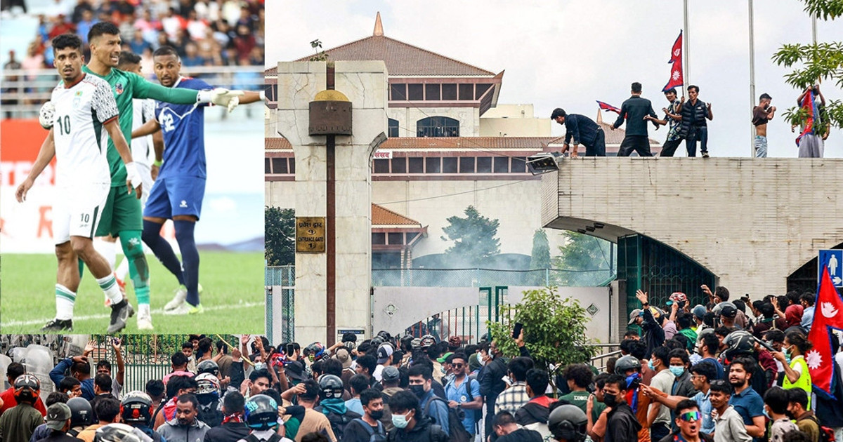 নেপালে অস্থিরতা: দেশে ফিরতে পারেনি বাংলাদেশি ফুটবল দল