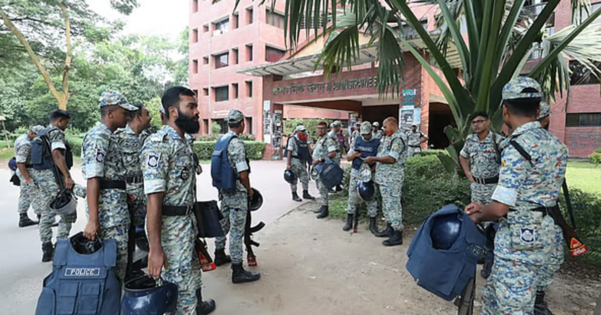 জাকসু নির্বাচন: ক্যাম্পাসে নিরাপত্তা জোরদার
