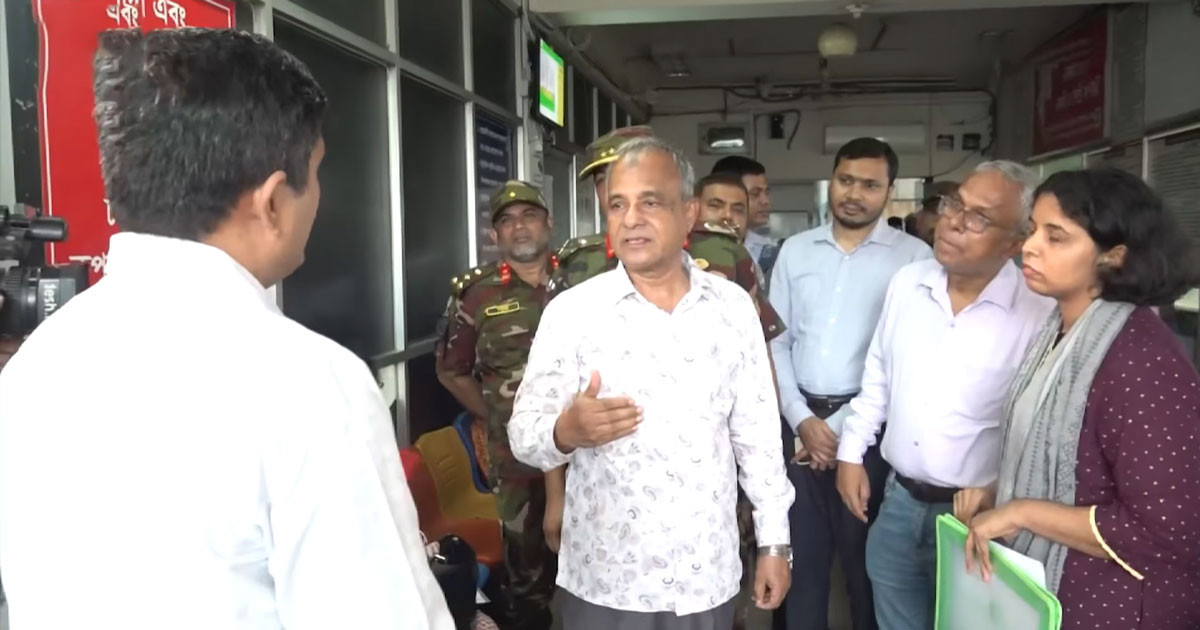 পাসপোর্ট অফিসে লাঞ্চ টাইম কমানোর পরামর্শ স্বরাষ্ট্র উপদেষ্টার