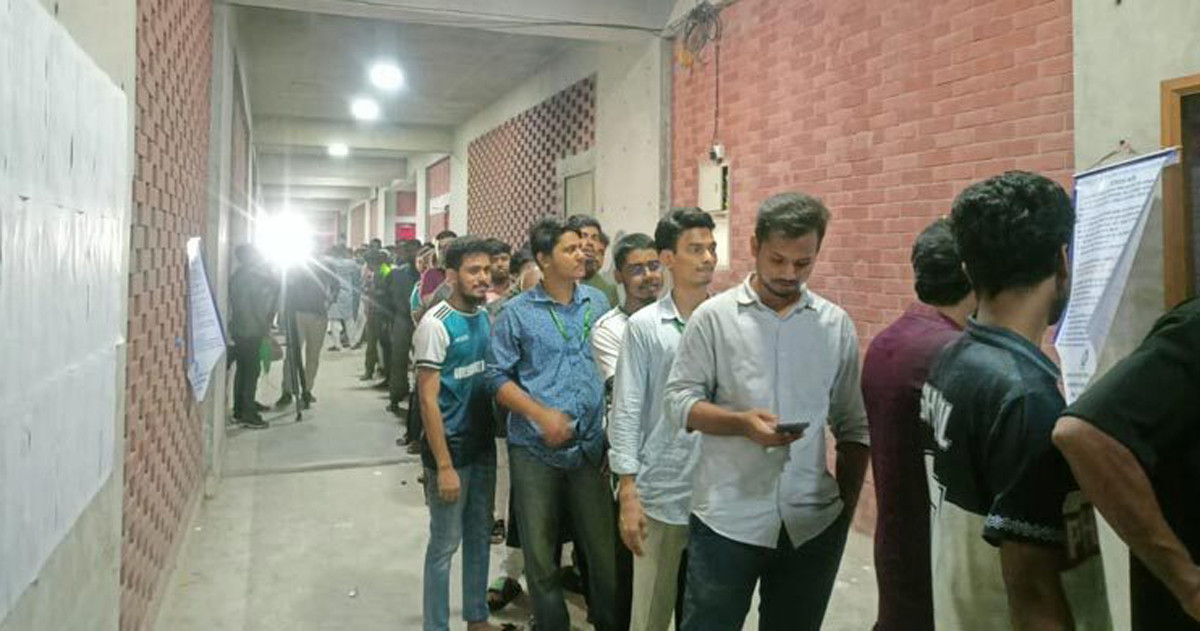 জাকসু নির্বাচনে ভোটের হার ৬৭.৯