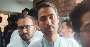 জাকসু নির্বাচন: ভোট দিলেন ছাত্রদলের ভিপি প্রার্থী সাদী