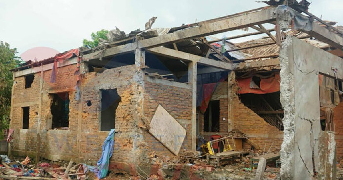 মিয়ানমারে বোর্ডিং স্কুলে বিমান হামলায় ২২ স্কুলশিক্ষার্থী নিহত