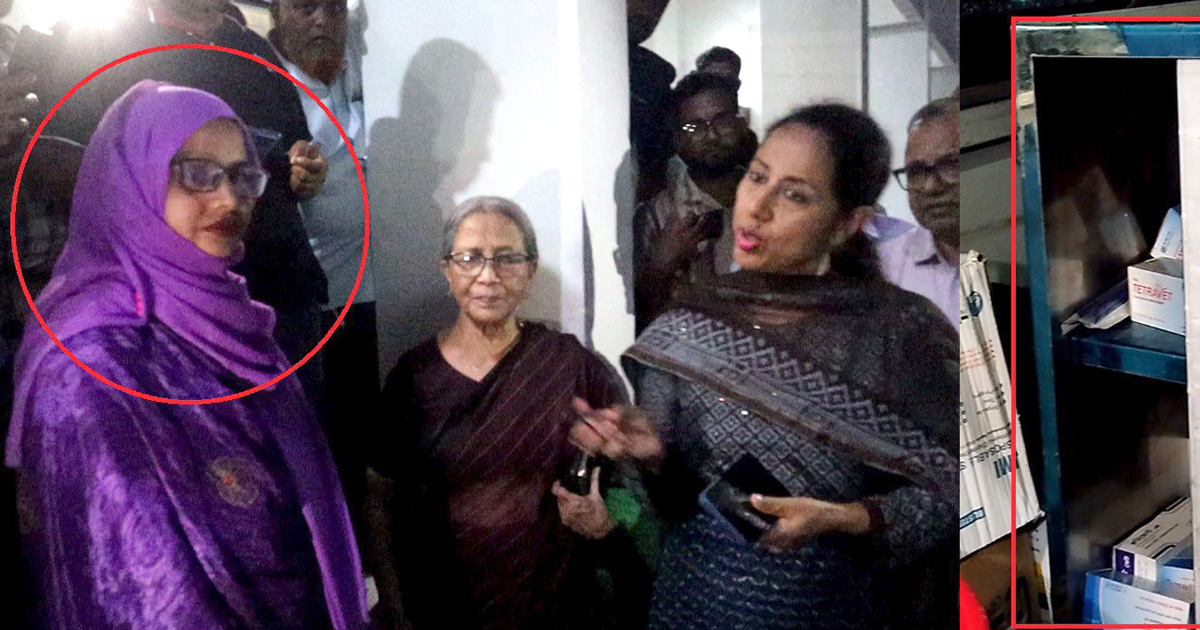 প্রাণিসম্পদ কর্মকর্তার গাড়িতে মেয়াদোত্তীর্ণ ঔষধ, হাতেনাতে ধরলেন মৎস্য উপদেষ্টা