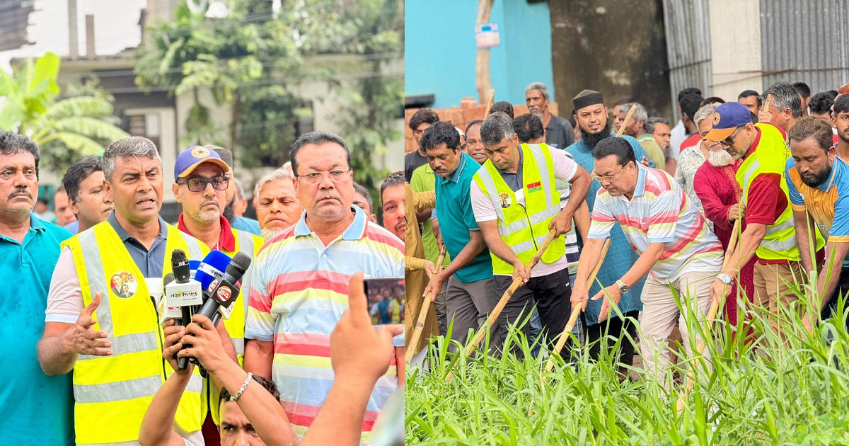 ২ সেপ্টেম্বর থেকে খাল ডোবা নর্দমা পরিষ্কার অব্যাহত: এস এম জাহাঙ্গীর