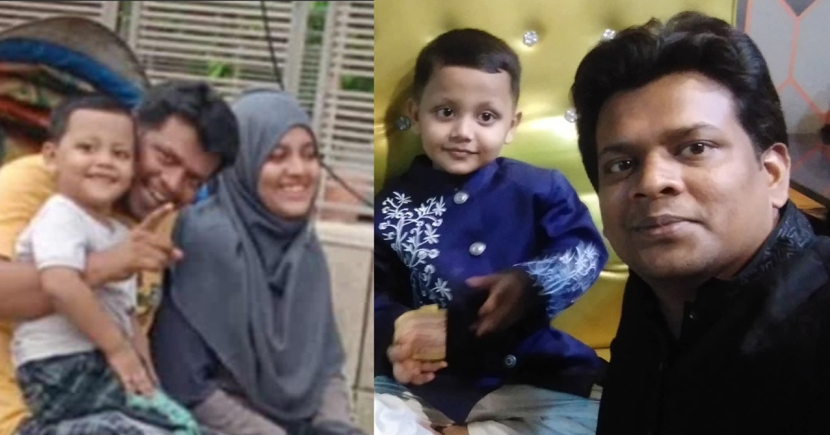 স্ত্রী-সন্তানের লাশের পাশে ঝুলছিল স্বামীর মরদেহ