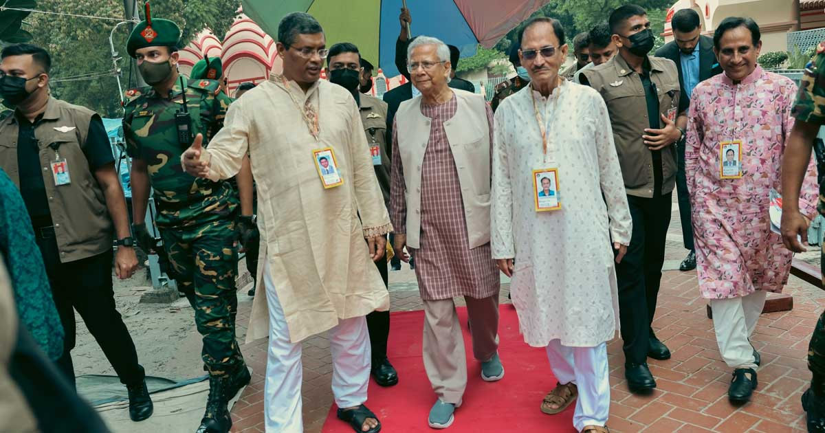 আসন্ন দুর্গাপূজা উপলক্ষ্যে সকলকে সজাগ থাকার আহ্বান প্রধান উপদেষ্টার