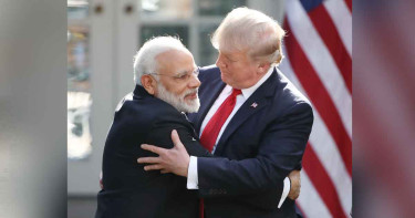 ট্রাম্পের ফোন, মোদির পোস্ট