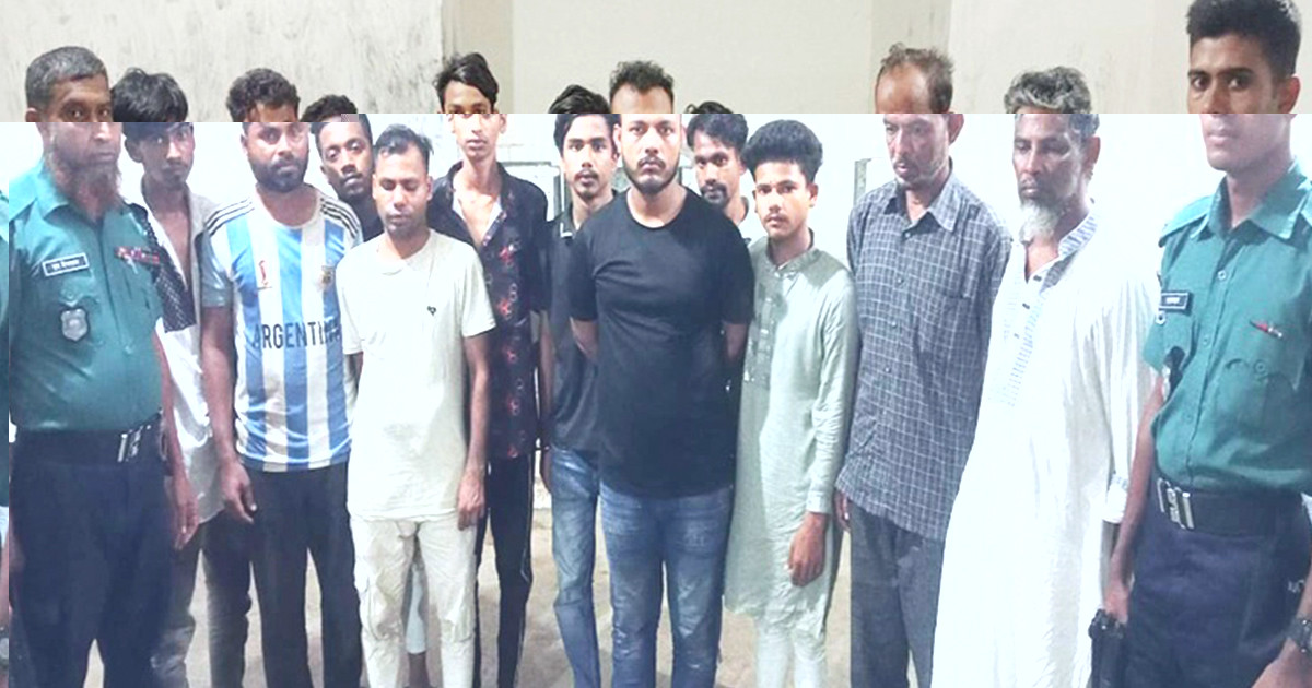 মিছিলের প্রস্তুতি, আ.লীগের ১১ কর্মী ধরা