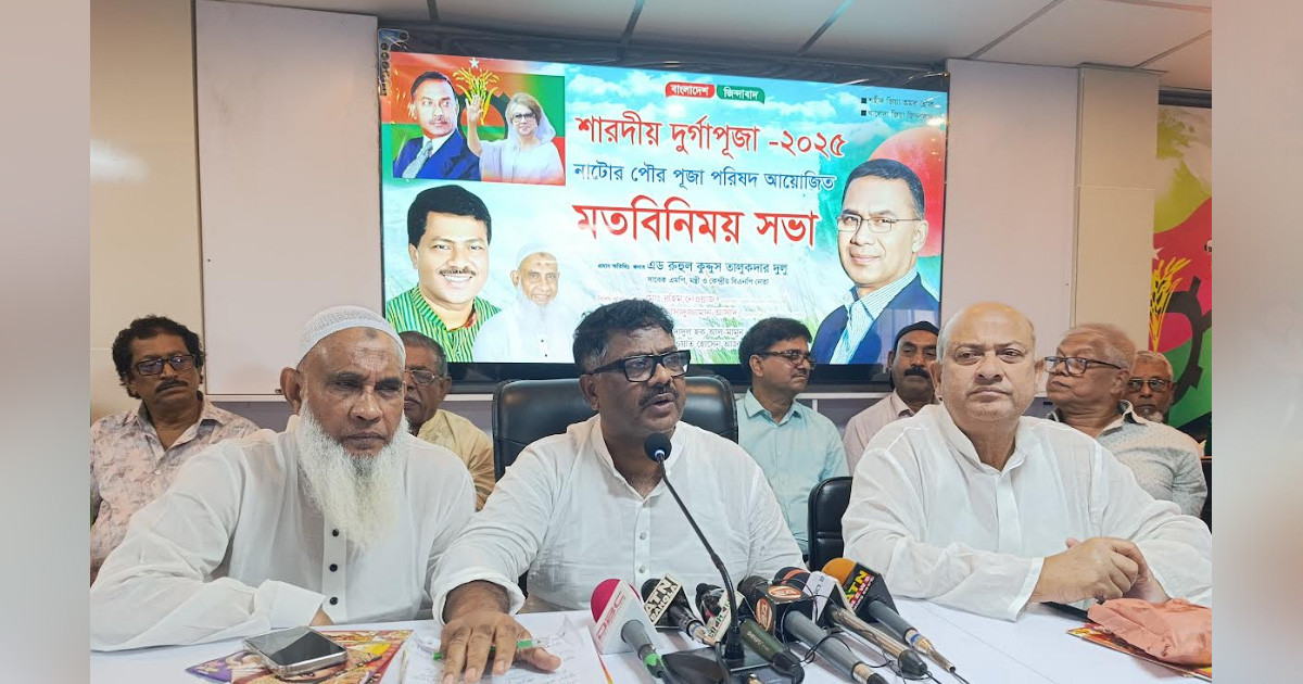 দুর্গাপূজা ঘিরে পরাজিত শক্তি ষড়যন্ত্র করলে বিএনপি রুখে দিবে: দুলু