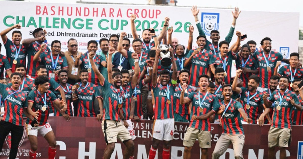 মোহামেডানকে উড়িয়ে চ্যালেঞ্জ কাপ জিতলো বসুন্ধরা কিংস
