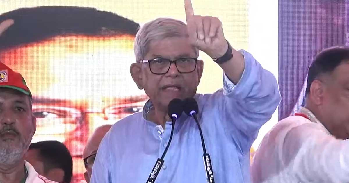 মিথ্যা অপবাদ, অপপ্রচার করা হচ্ছে বিএনপির বিরুদ্ধে: মির্জা ফখরুল