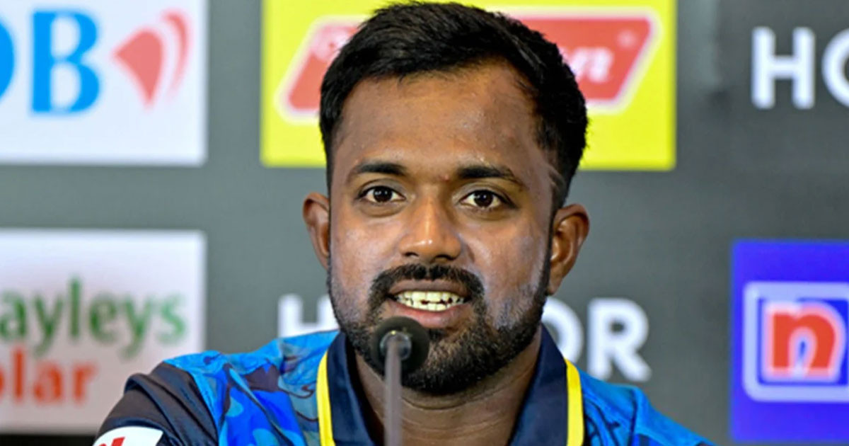 ‘১০-১৫ রান কম হয়েছে’ হারের পর  শ্রীলঙ্কার অধিনায়ক