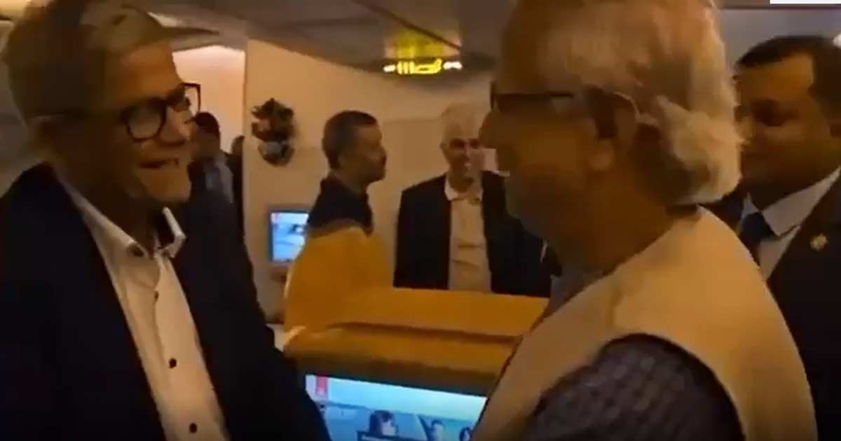 রাজনৈতিক দলের ৬ নেতাসহ ঢাকা ছাড়লেন প্রধান উপদেষ্টা