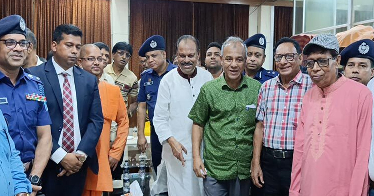 ‘এবারের পূজায় নিরাপত্তা ঝুঁকি নেই, প্রতিটি মণ্ডপে রয়েছে সিসিটিভি’