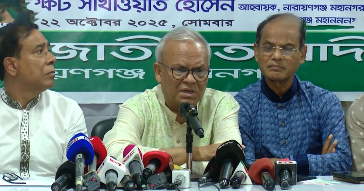 ৫ আগস্টের পর থেকে বিএনপির বিরুদ্ধে ভয়ঙ্কর অপপ্রচার চলছে: রিজভী