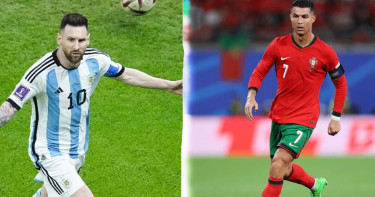 মেসি-রোনালদো— কে সেরা, এ বিতর্কে মুখ খুললেন বিশ্বকাপজয়ী ফুটবলার