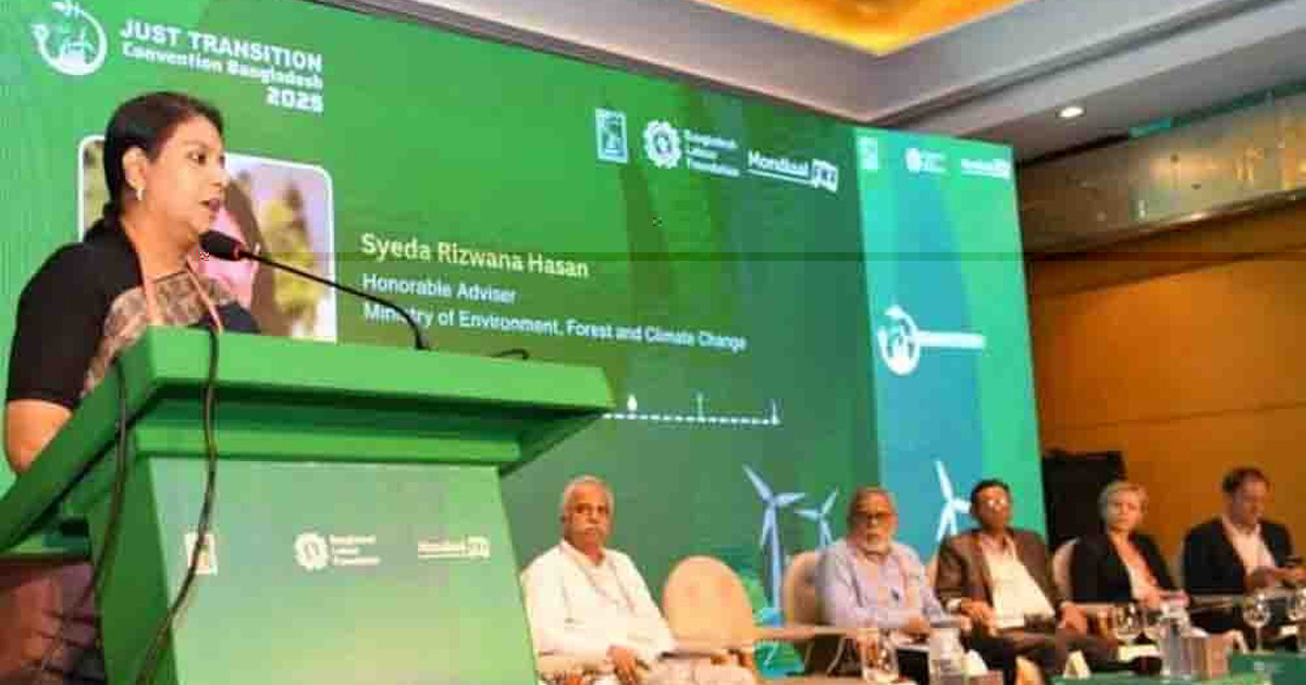 শ্রমিকের মজুরি-মর্যাদা ও নিরাপদ কর্মপরিবেশ নিশ্চিত করতে হবে: রিজওয়ানা হাসান