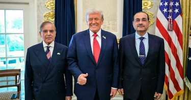 ডোনাল্ড ট্রাম্প মধ্যস্থতা না করলে ভারত-পাকিস্তান যুদ্ধ ভয়াবহ রূপ নিতো: শেহবাজ শরীফ