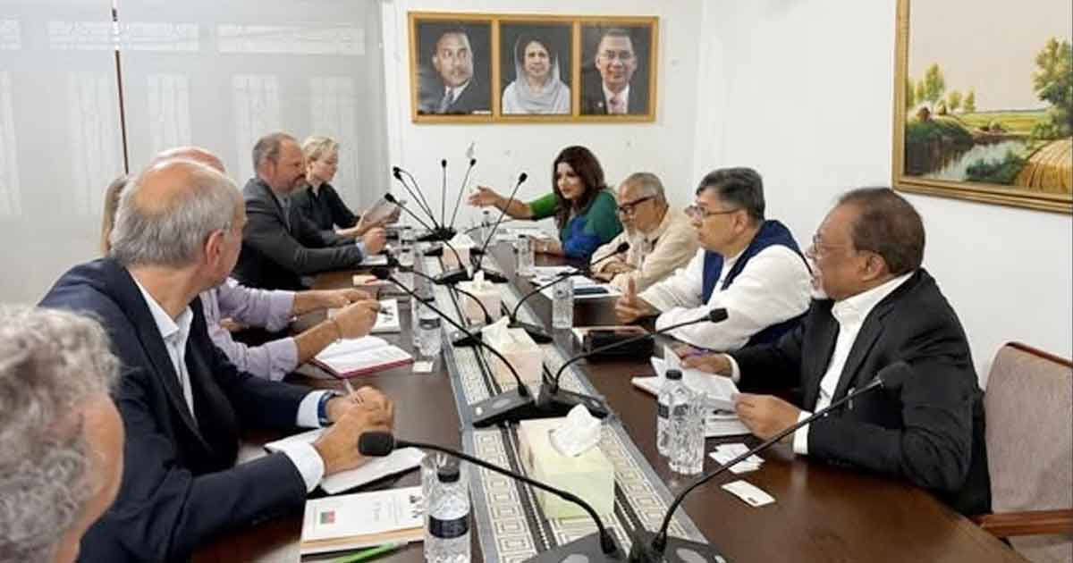 বিএনপির সঙ্গে ইউরোপীয় পার্লামেন্টারি প্রতিনিধিদলের বৈঠক