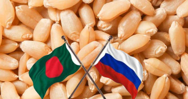 রাশিয়া থেকে এলো ৫২৫০০ টন গম