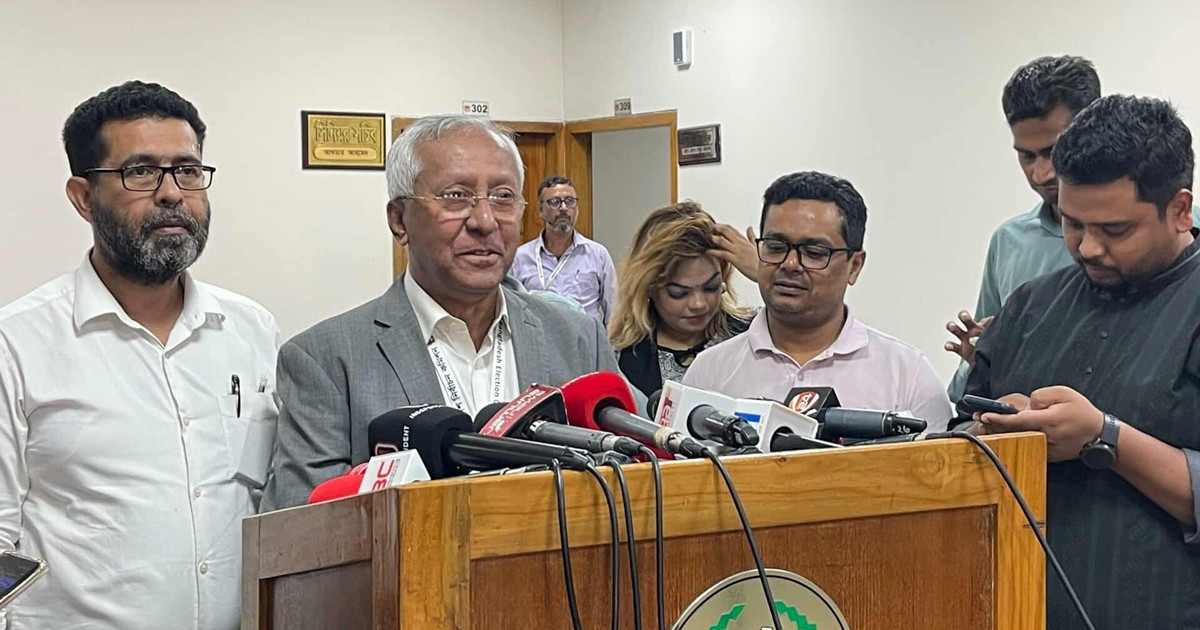 নিবন্ধনের শর্ত পূরণ করেছে দুটি দল: ইসি সচিব