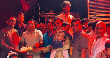 বসুন্ধরা শুভসংঘের শারদীয় দুর্গোৎসব উপলক্ষে শুভেচ্ছা, অনুদান ও মতবিনিময়