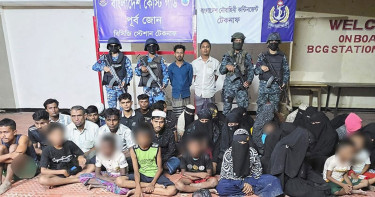 টেকনাফে পাহাড়ে আটকে রাখা নারী-শিশুসহ ৩৯ জনকে উদ্ধার