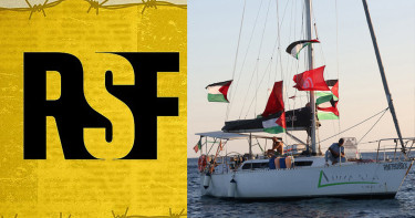 ফ্লোটিলা থেকে অন্তত ২০ সাংবাদিককে গ্রেপ্তার: আরএসএফ