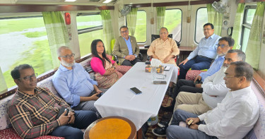 ঢাকা-পাবনা যোগাযোগ ব্যবস্থার উন্নয়নের লক্ষ্যে সরেজমিন পরিদর্শনে ঊর্ধ্বতন কর্মকর্তারা