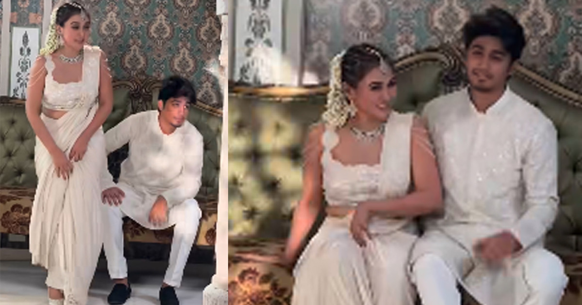 চমকের সঙ্গে সাদী, অপেক্ষা করতে বললেন অভিনেত্রী!