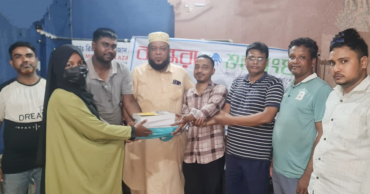 এইচএসসি শিক্ষার্থী সাফার পাশে বসুন্ধরা শুভসংঘ চট্টগ্রাম শাখা