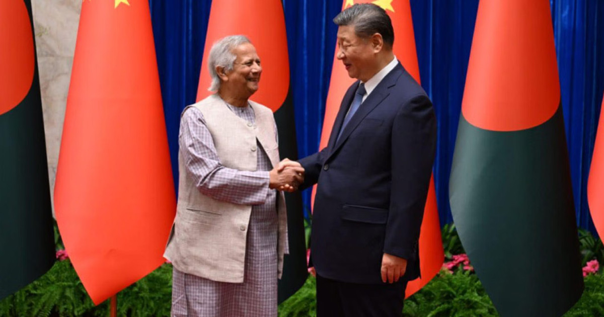 বাংলাদেশ ও চীনের জনগণের বন্ধুত্ব আরও দৃঢ় হয়েছে: প্রধান উপদেষ্টা