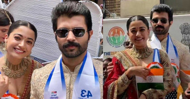 বাগদান সারলেন রাশ্মিকা মান্দানা ও বিজয় দেবেরাকোন্ডা