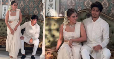 চমকের সঙ্গে সাদী, অপেক্ষা করতে বললেন অভিনেত্রী!