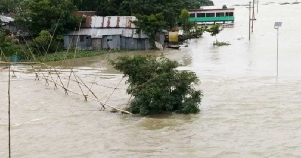তিস্তাসহ ৩ নদীর পানি দ্রুত বাড়ছে, ৪ জেলায় বন্যার আশঙ্কা