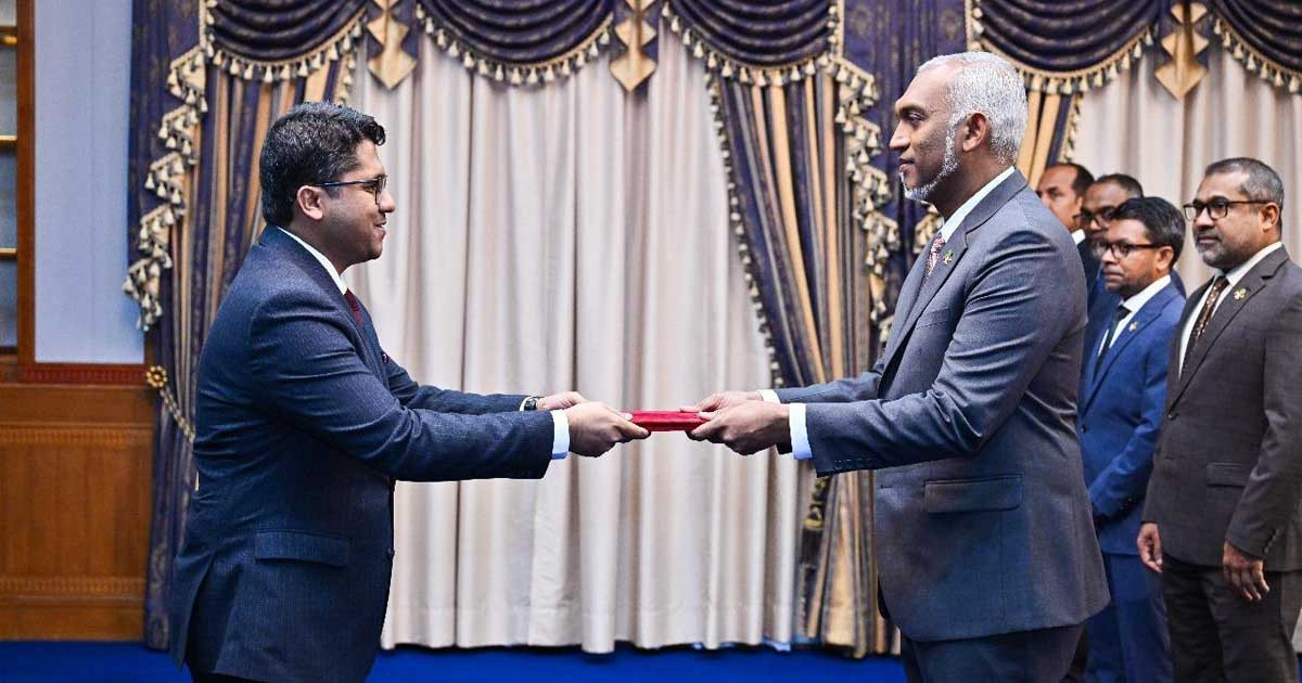 মালদ্বীপের রাষ্ট্রপতির কাছে বাংলাদেশের নবনিযুক্ত হাইকমিশনারের পরিচয়পত্র পেশ