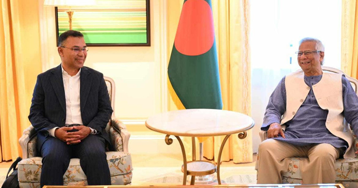 লন্ডন বৈঠকে ড. ইউনূসের সঙ্গে কী আলাপ হয়েছিল, জানালেন তারেক রহমান