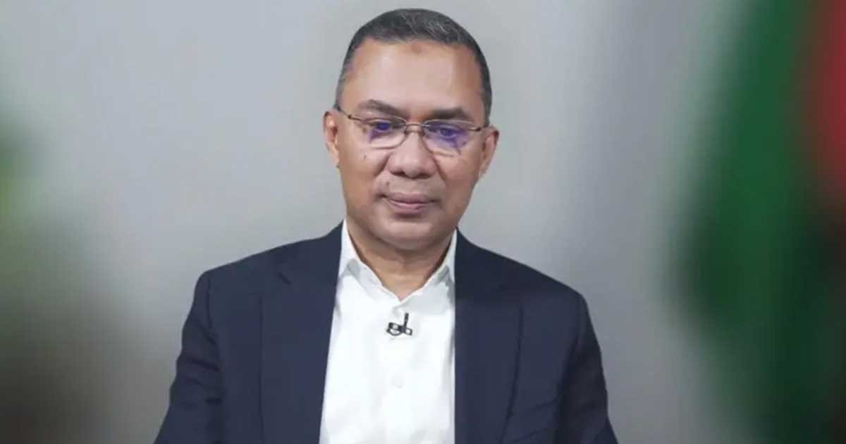 দেশের মানুষের ওপর আঘাত আসলে মেনে নেয়া হবে না— বিবিসি বাংলাকে তারেক রহমান