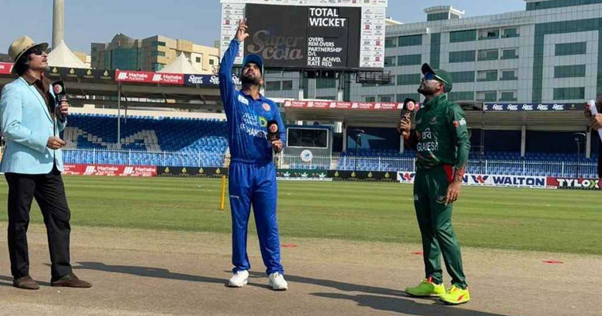 প্রথম ওয়ানডেতে আফগানিস্তানের বিপক্ষে ব্যাটিংয়ে বাংলাদেশ