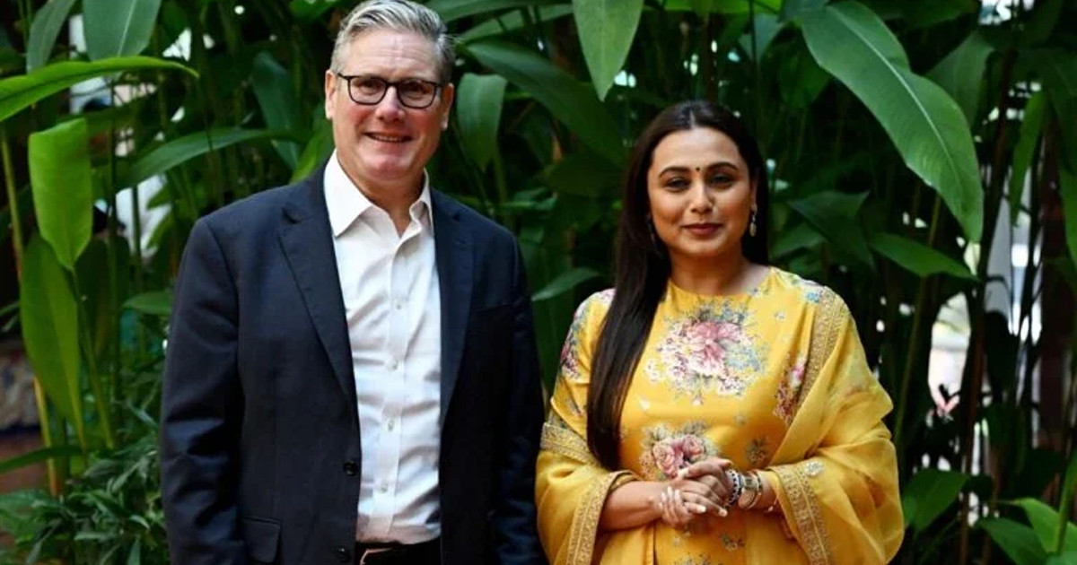 ভারত সফরে রানি মুখার্জির সঙ্গে সাক্ষাৎ ব্রিটিশ প্রধানমন্ত্রীর, কেন?