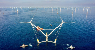 টাইফুনের শক্তিতে কাজে লাগিয়ে বিদ্যুৎ উৎপাদন করছে চীন