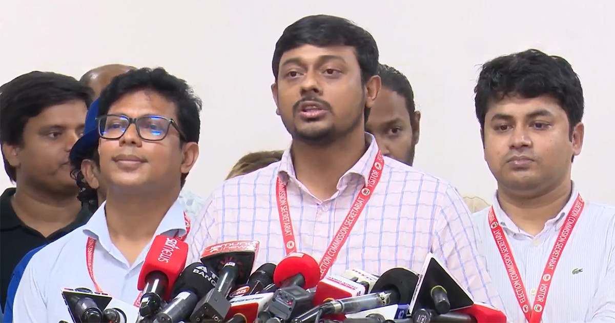 ‘শাপলা’ নিয়ে অনড় এনসিপি, অদৃশ্য শক্তির সাথে লড়তে রাজী: নাসীরুদ্দীন