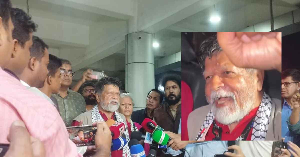 যতক্ষণ পর্যন্ত ফিলিস্তিন মুক্ত না হবে ততক্ষণ সংগ্রাম চালিয়ে যেতে হবে: শহিদুল আলম