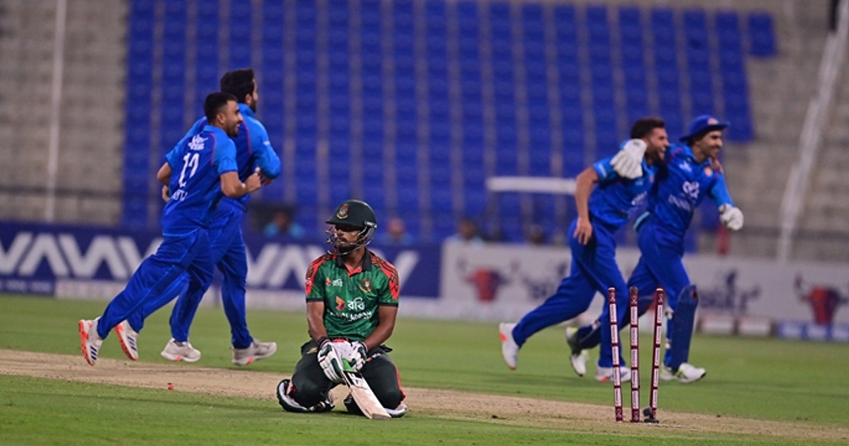 বাংলাদেশকে ৮১ রানে হারিয়ে সিরিজ জয় আফগানিস্তানের