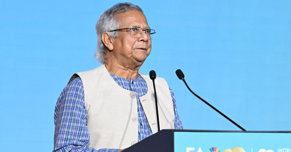 ক্ষুধামুক্ত বিশ্ব গঠনে ৬ দফা প্রস্তাব প্রধান উপদেষ্টার