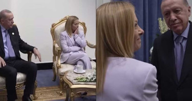 ইতালির প্রধানমন্ত্রীকে ধূমপান ত্যাগ করাবেন এরদোয়ান (ভিডিও)