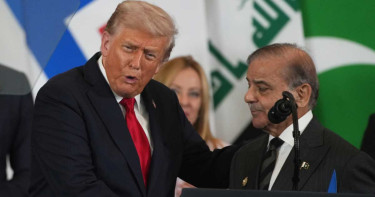 ট্রাম্পকে নোবেল শান্তি পুরস্কার দেওয়ার জন্য আবারও আর্জি পাকিস্তানের প্রধানমন্ত্রীর