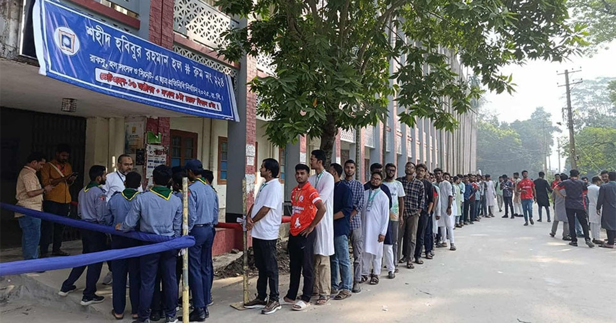 রাকসুর ভোটগ্রহণ শেষ, চলছে গণনা