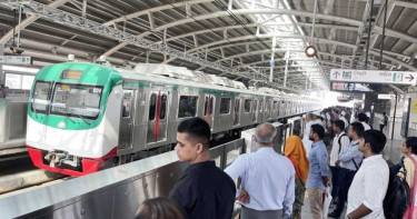 মেট্রোরেল চলাচলের নতুন সময়সূচি প্রকাশ