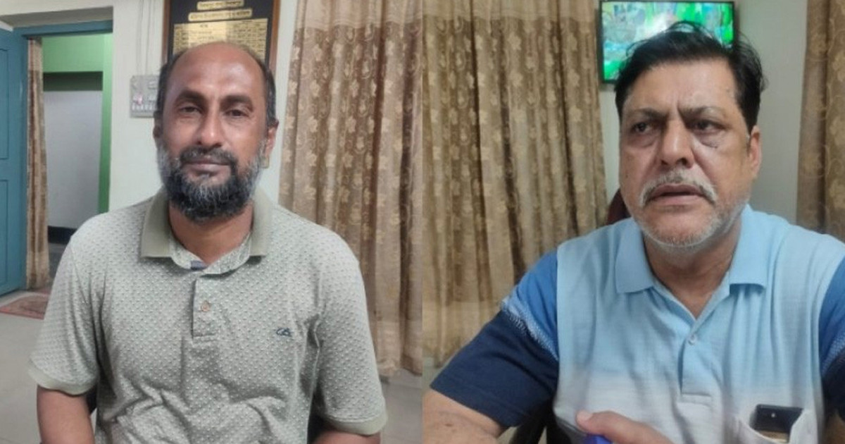 ভারতে পালানোর সময় কার্যক্রম নিষিদ্ধ আওয়ামী লীগের দুই নেতা গ্রেপ্তার